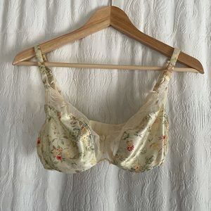 Valentino Floral Lacy Bra